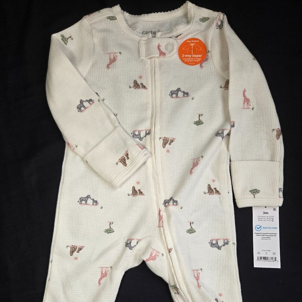 NWT Carter’s Baby Girl Onesie 3M – Brand New with Tags